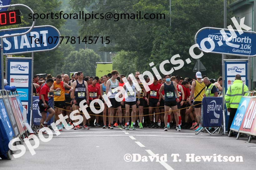 2021 Great North 10k, Gateshead. Photo: David T. Hewitson/Sports for All Pics